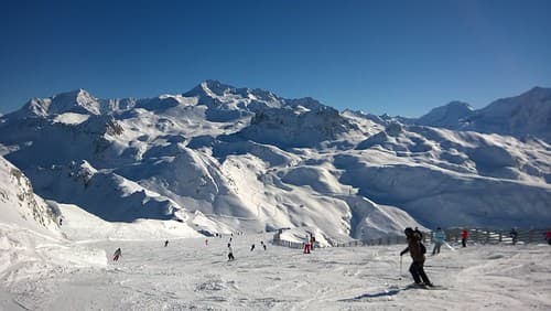 Descending "Mira" From Grande Rochette