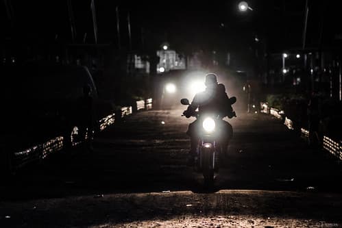 Night silhouettes.