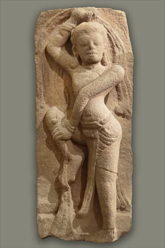 Danseur, art cham (musée Guimet)