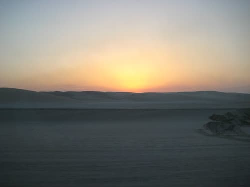 Sunset in Mesaieed