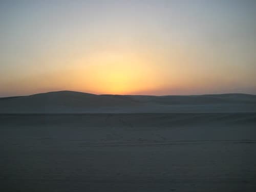 Sunset in Mesaieed