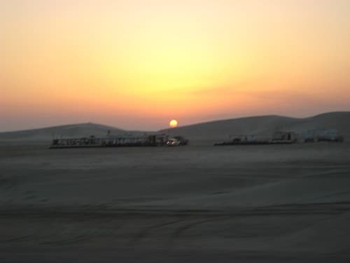 Sunset in Mesaieed