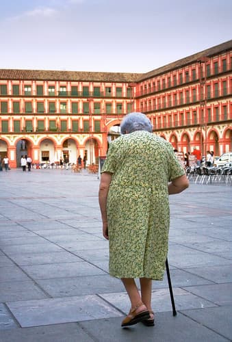 Old Woman's Walk, Plaza Corredera, Cordoba