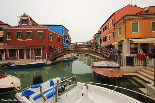 L'île de Burano, Italie