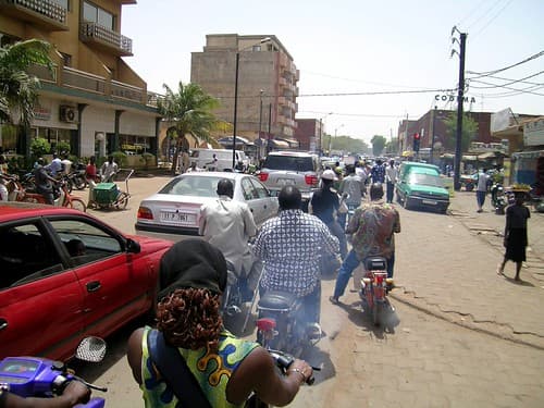 bouchons a Ouaga
