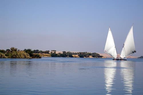Felouque. Assouan, Egypte.