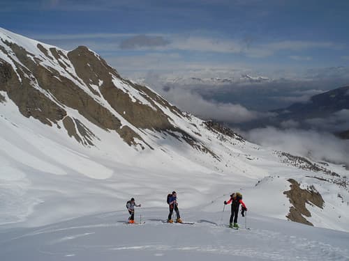 Le Col dé l'Eissalete ou (Col de l'Ane), Les Orres
