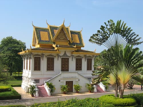 CAMBODGE - Phnom Penh - petit pavillon