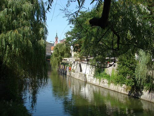 Ljubljana et son joli canal