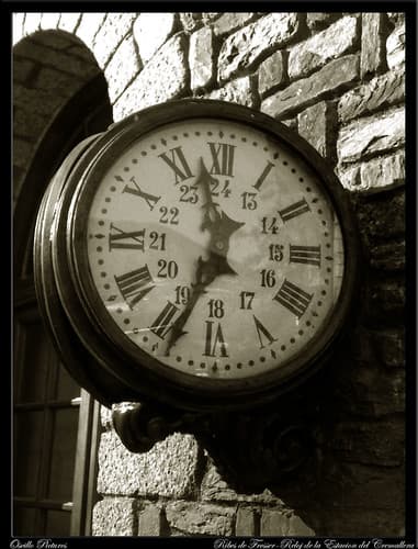 Ribes de Fresser-Reloj del Cremallera