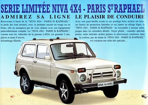 1994 Lada Niva Paris St. Raphael (France)