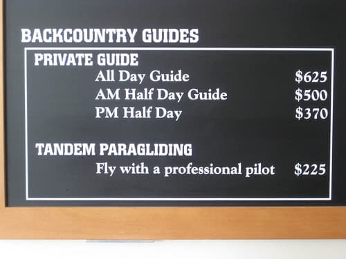 Jackson Hole backcountry guides = expensive. (Maybe next year?)