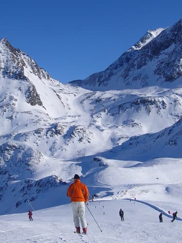View of Grand Col, Les Arcs