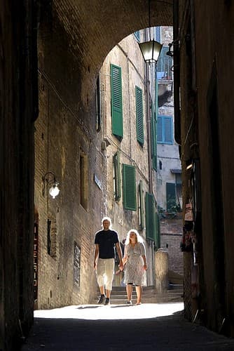 Ruelle à Sienne