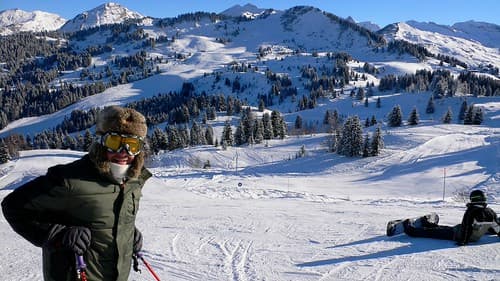 Me on the piste, Les Gets, France.jpg
