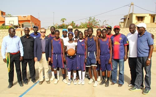 2014 02 22 Ambassador's visit at OlympAfrica Ceneter at Somone (62)