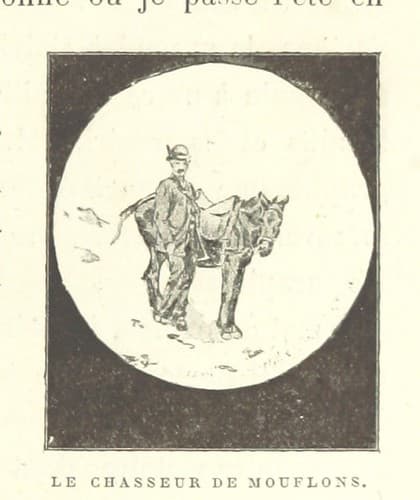 Image taken from page 13 of 'La Chasse au mouflon, ou petit voyage philosophique en Corse. Avec quarante-trois gravures, etc'