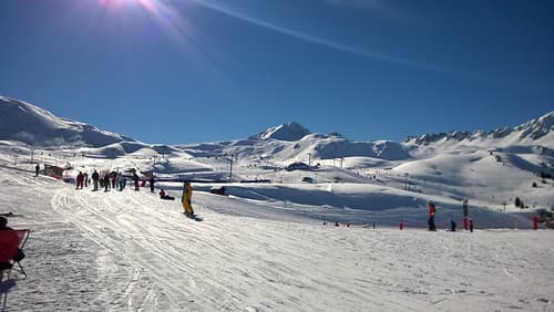 The Slopes Above Arc 2000