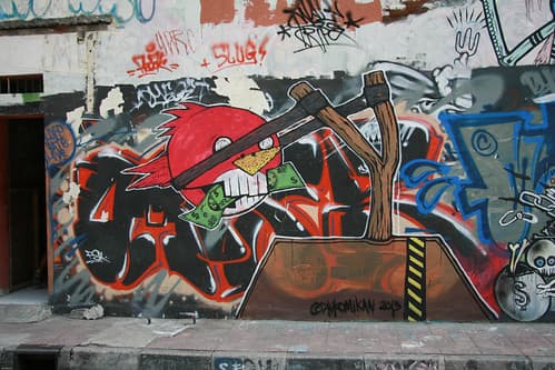 Street art in Yogyakarta