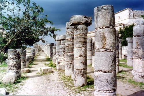Mexique, Yucatan, Chichen Itza, cité maya