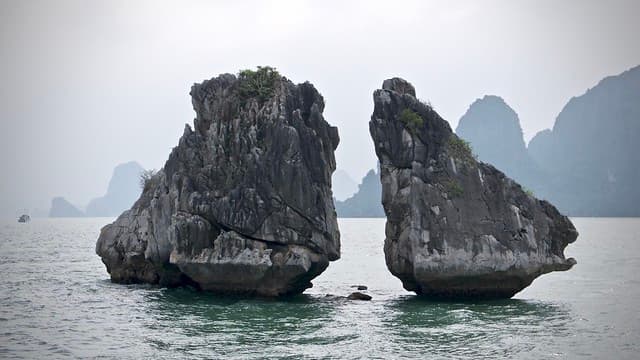 La baie d'Along (Vinh Ha Long)