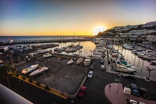 View from Marina Suites, Puerto Rico, Gran Canaria