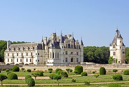 France-001651 - Diane's Garden & Château de Chenonceau