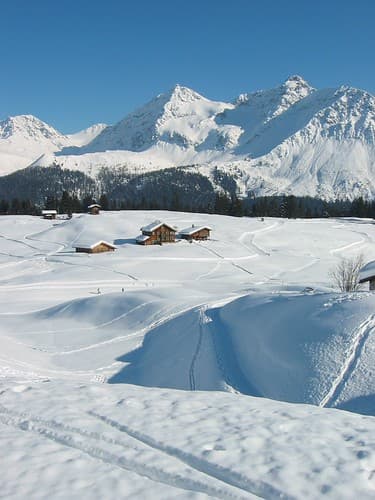 Wintertime in Davos