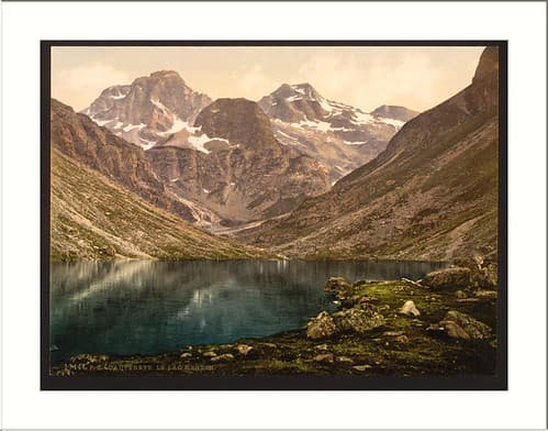 Lake dEstom Cauterets Pyrenees France