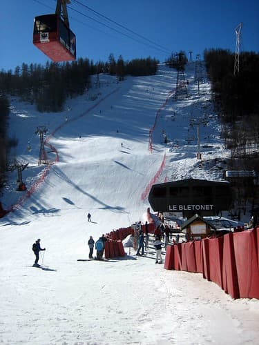 Serre-Chevalier 1350 - Piste noire Luc Alphand 2006