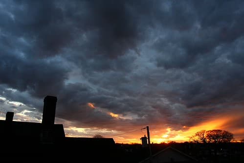Rooftop Sunset