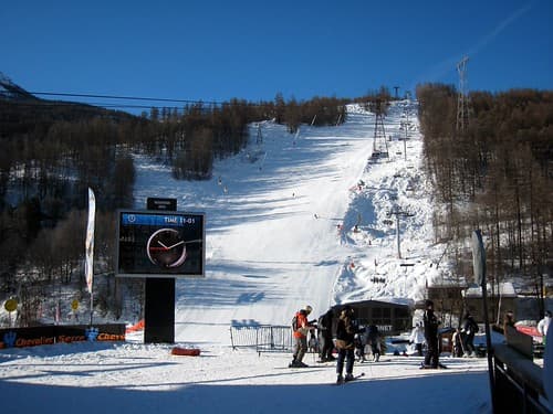 Serre-Chevalier 1350 - Piste Luc Alphand 2009