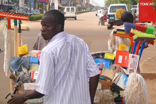 Street Vendor - Ouagadougou - Burkina Faso