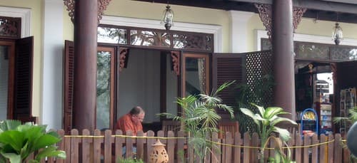Cousin Paul in Luang Prabang
