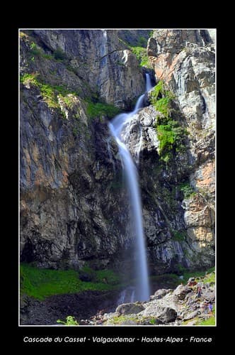 Cascade du Casset - Valgaudemar - Hautes-Alpes - France