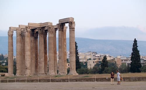 Temple of Olympian Zeus - Athens - Greece