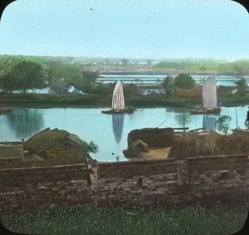 Yangtze River, Showing the Commercial Aspect of Chinkiang