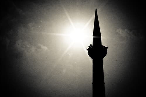 Mosque in Lahore Pakistan