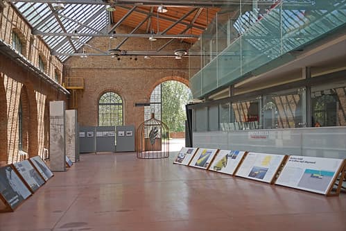 Exposition sur le projet Mose (Venise)