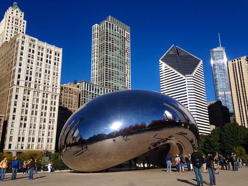 Cloud Gate, "The Bean"
