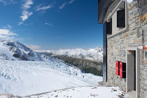 refuge Albert premier (glacier du tour)