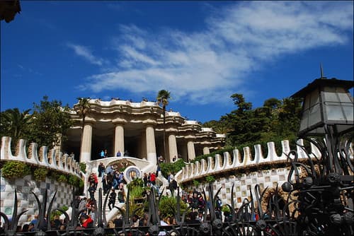 🇪🇸 🇪🇺 Parque Güell (Barcelona, Cataluña, España, 23-3-2014)
