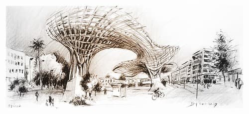 Sévilla - Andalucia - España - Metropol parasol