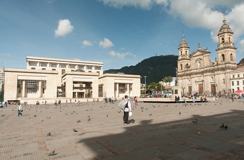 Bolivar Square, Bogota, Colombia