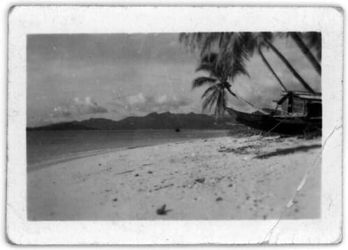 Photograph by Oskar Speck depicting a landscape with a boat