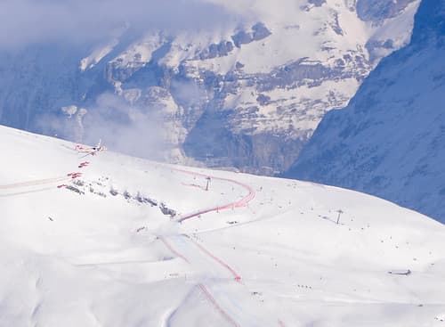 Patrouille Suisse with SWISS C-Series