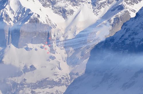 Patrouille Suisse with SWISS C-Series