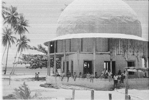 35mm negative taken by Oskar Speck depicting a mosque
