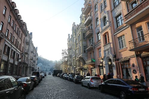 Andriyivskyy Descent, Kiev. Ukraine