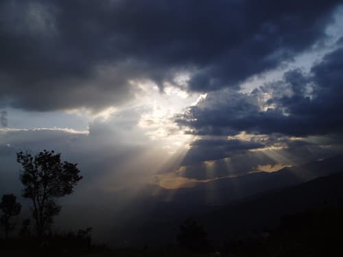 Sunset, Nagarkot, Nepal